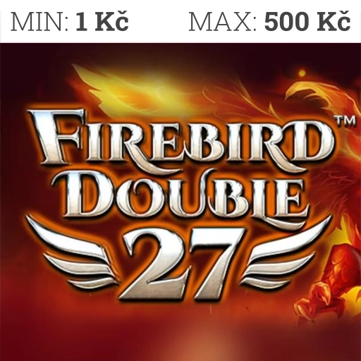 Online slot Firebird Double 27 – logo casino automatu s motivem ohnivého ptáka