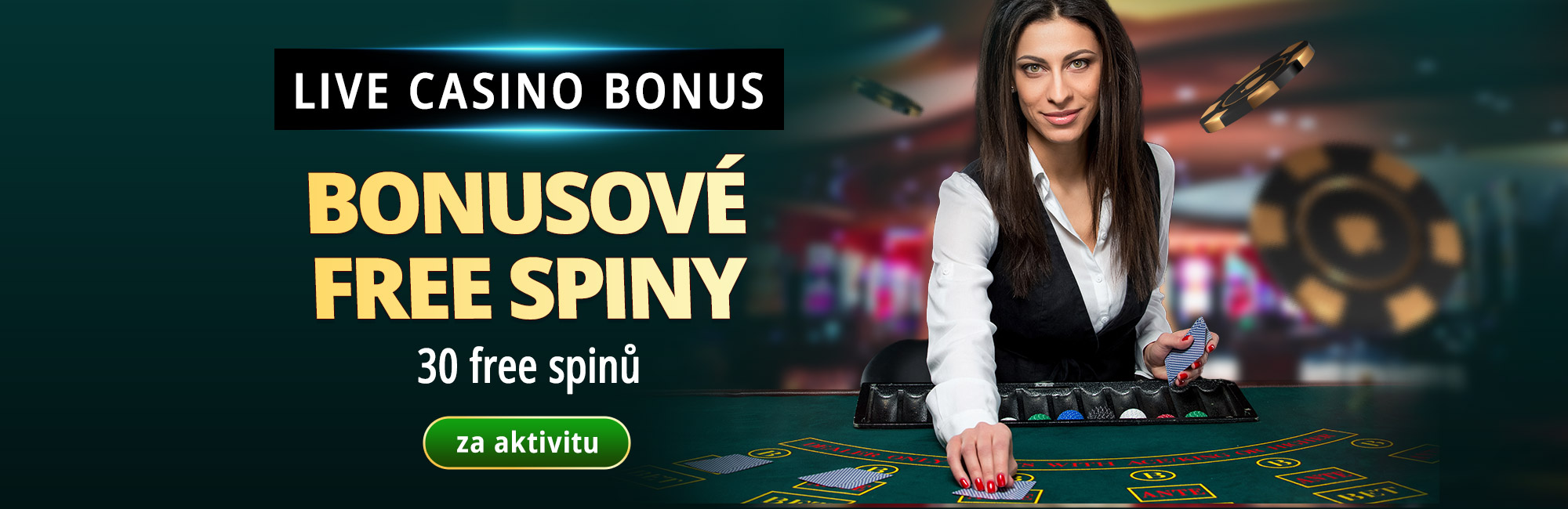 Live casino bonus