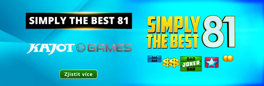 Simply the Best 81: automat s Joker Jackpotem