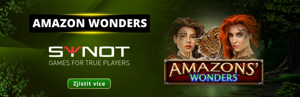 Amazons‘ Wonders: automat od SYNOT v MONACObet